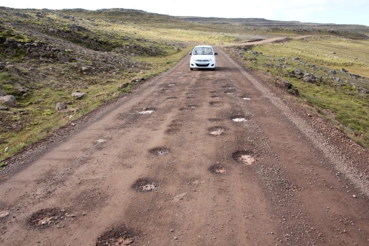 Roads on Iceland