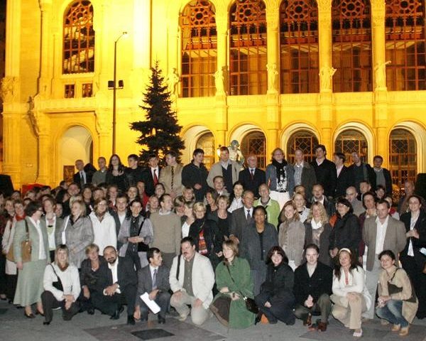 Company trip to Budapest in 2007